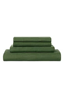 Sijo French Linen Sheet Set in Forest at Nordstrom