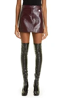 Courrèges Re-Edition Vinyl Miniskirt at Nordstrom