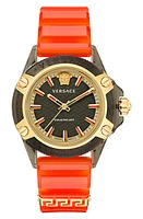 Versace Icon Active Silicone Strap Watch