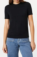 Mavi Jeans Slim Fit Crewneck T-Shirt Black at Nordstrom,