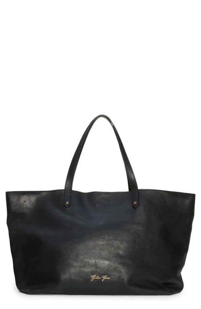 Golden Goose Pasadena Leather Tote in Black at Nordstrom