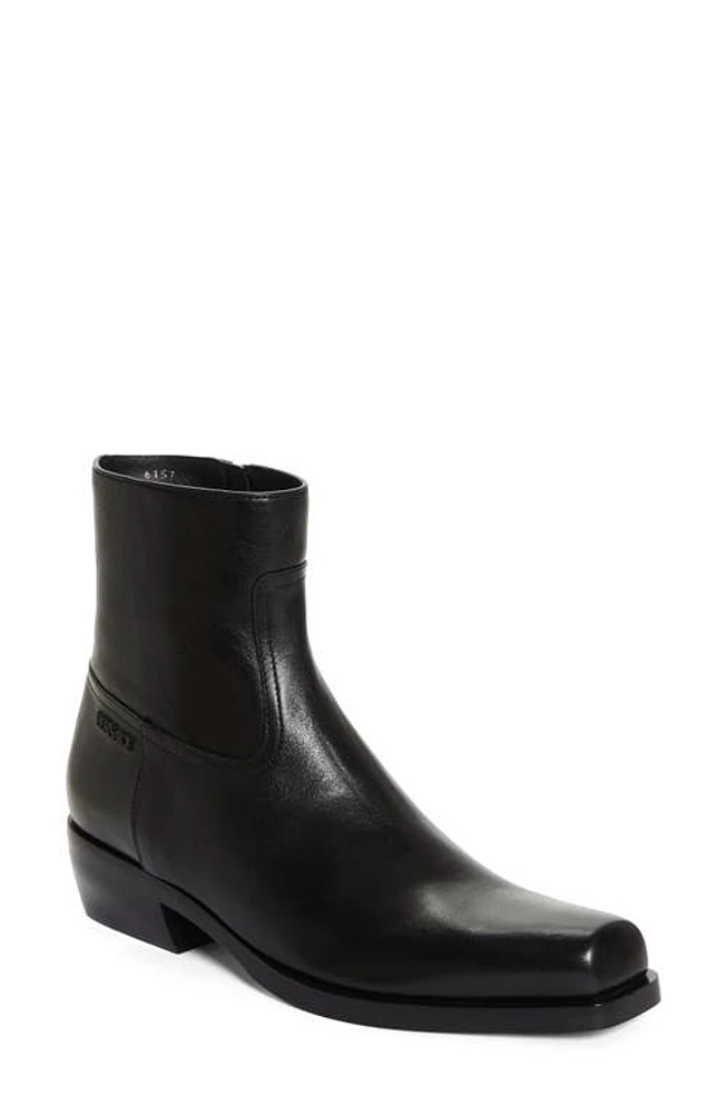 Versace Luciano Boot Black-Ruthenium at Nordstrom,