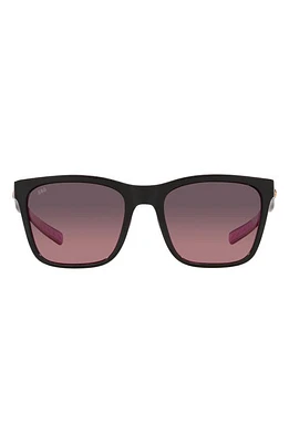 Costa Del Mar Panga 56mm Gradient Square Sunglasses in Fuchsia at Nordstrom