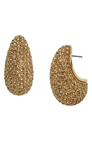 Kurt Geiger London Pavé Crystal Teardrop Earrings in Gold at Nordstrom