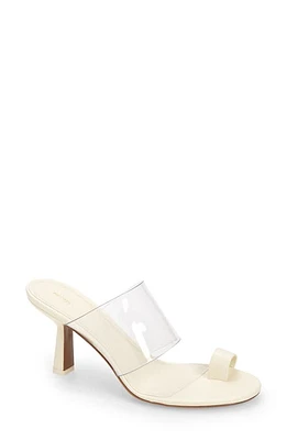 NEOUS Chost Toe Loop Sandal Cream/Transparent at Nordstrom,