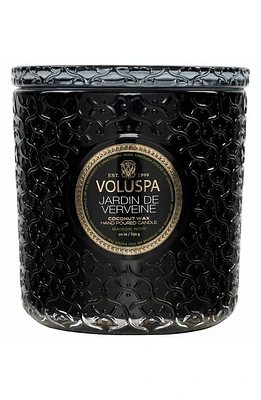 Voluspa Jardin de Verveine Luxe Candle in Black Tones at Nordstrom, Size One Size Oz