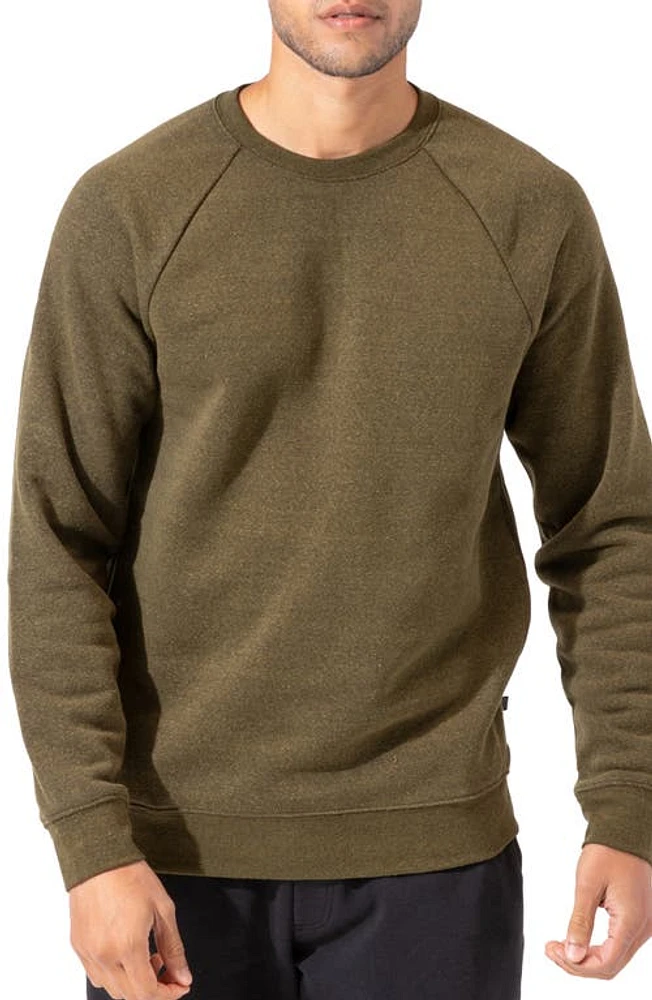 Threads 4 Thought Raglan Sweatshirt Heather at Nordstrom,