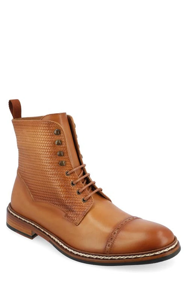 TAFT The Jones Cap Toe Boot Honey at Nordstrom,