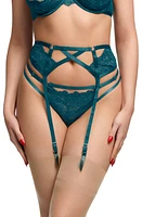 Von Follies By Dita Teese Mad XXX Suspender Belt at Nordstrom,