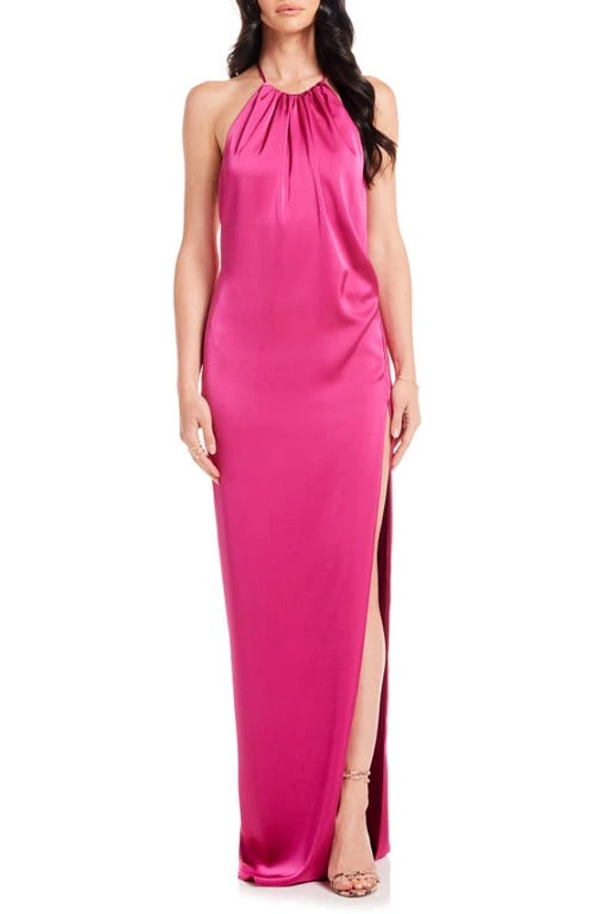 Katie May Cher Gown Pink Peacock at Nordstrom,