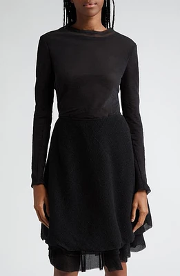 Proenza Schouler Dara Layered Technical Jersey Top at Nordstrom,