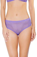 Huit Eclatante Lace Shorty Briefs Purple at Nordstrom,