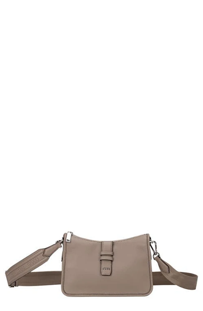 BOSS Maddie Crossbody Bag in Medium Beige at Nordstrom