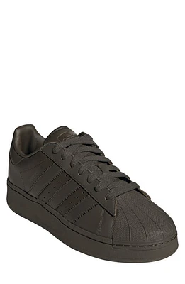 adidas Superstar XLG Sneaker in Olive/Shadow Olive/Black at Nordstrom, Size 9.5