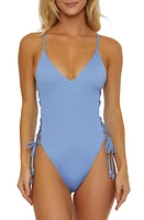 Isabella Rose Maza Plunge One-Piece Swimsuit at Nordstrom,