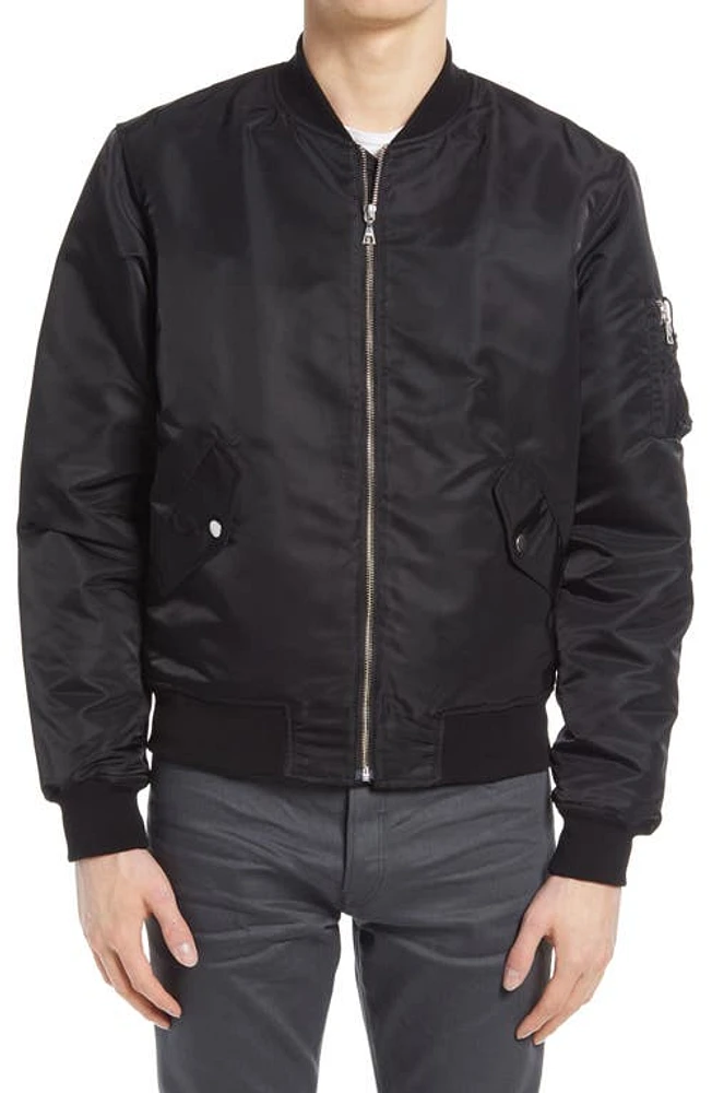 John Elliott Bogota Bomber II Jacket Black at Nordstrom,