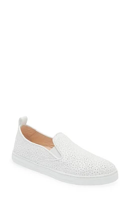 AGL Gaia Spring Slip-On Sneaker White-White at Nordstrom,