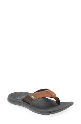 Reef Santa Ana Flip Flop Grey/Tan at Nordstrom,