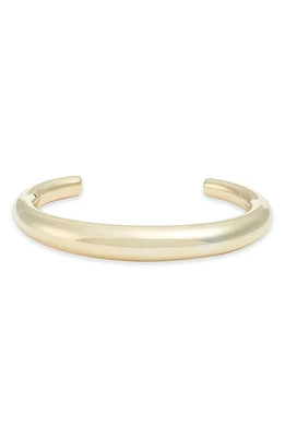 Argento Vivo Sterling Silver Argento Vivo Bold Tapered Cuff in Gold at Nordstrom