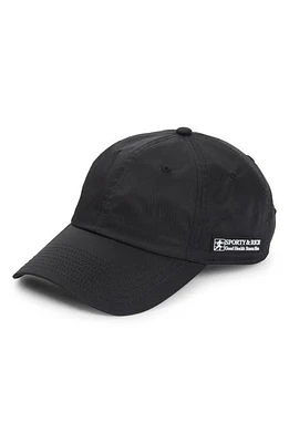 Sporty & Rich Good Health Baseball Cap in Black at Nordstrom