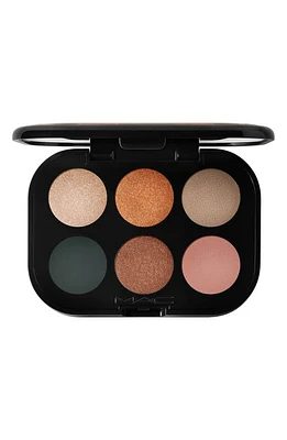 MAC Cosmetics Connect in Color 6-Pan Eyeshadow Palette in Bronze Influence at Nordstrom