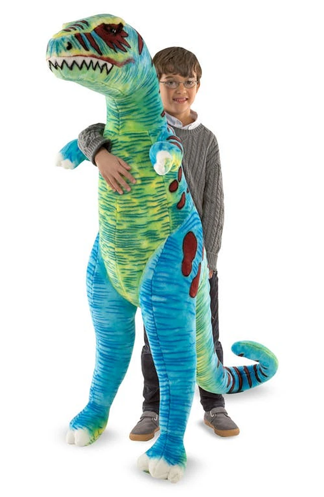 Melissa & Doug Giant T-Rex Plush in Green at Nordstrom