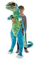 Melissa & Doug Giant T-Rex Plush in Green at Nordstrom