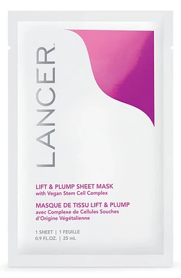 LANCER Skincare Lift & Plump Sheet Mask in 1 Sheet at Nordstrom, Size 1 Count