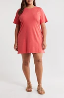 Treasure & Bond Seamed Cotton T-Shirt Dress at Nordstrom,