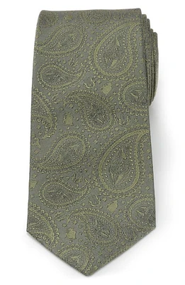 Cufflinks, Inc. Star Wars - Yoda Paisley Silk Tie in Green at Nordstrom, Size Regular