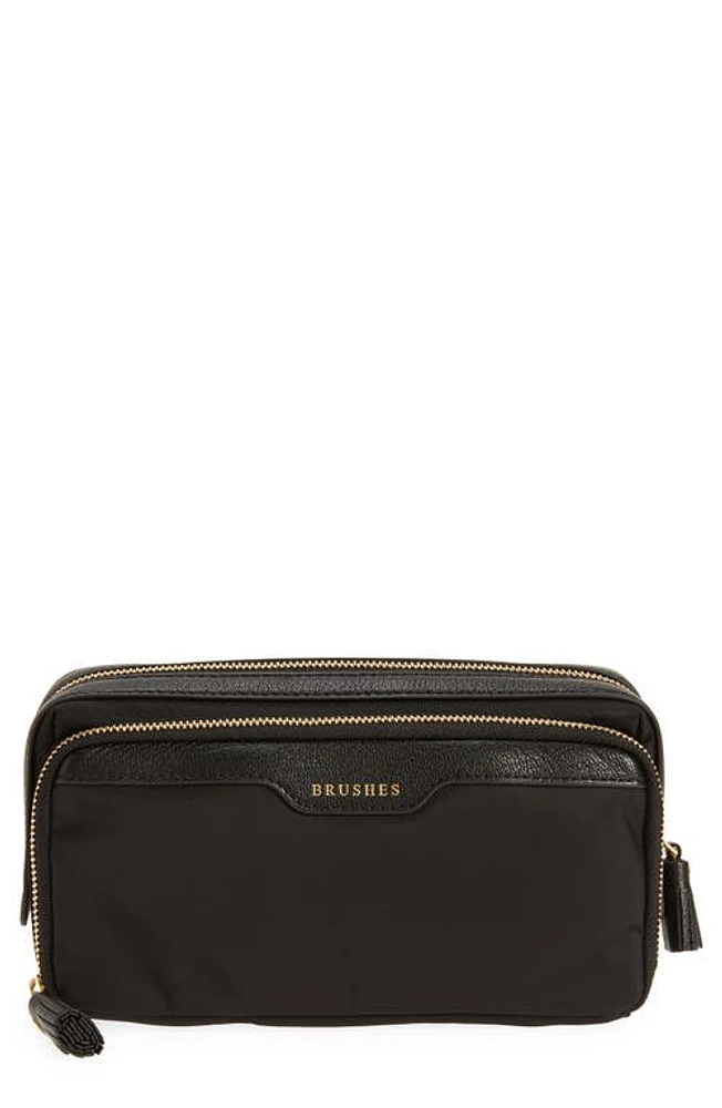 Anya Hindmarch Girlie Stuff ECONYL Recycled Nylon Cosmetics Case in Black at Nordstrom