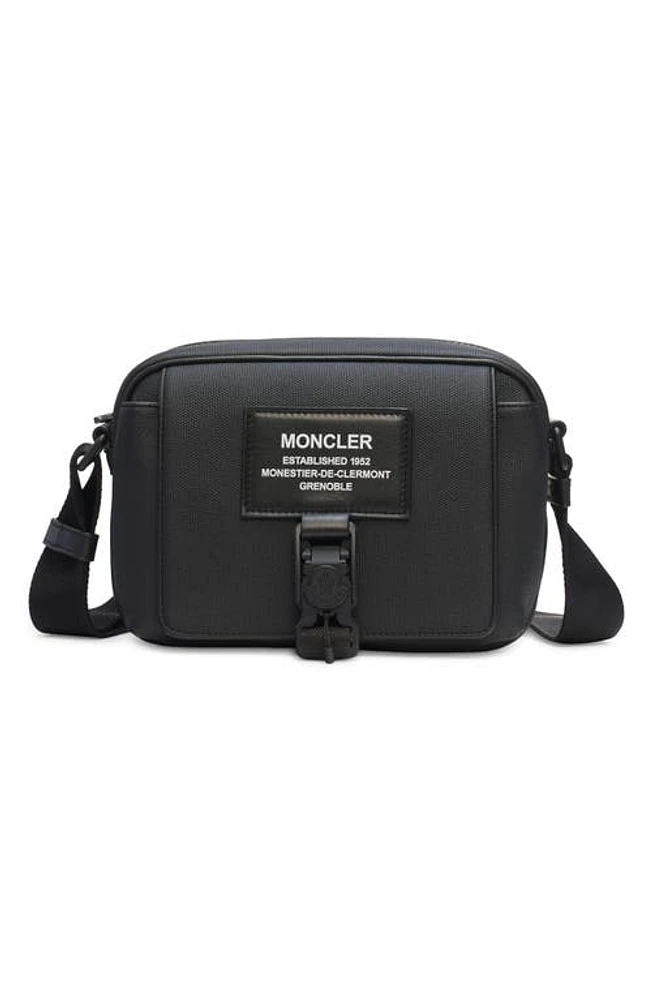 Moncler Nakoa Coated Canvas Crossbody Bag in Black at Nordstrom