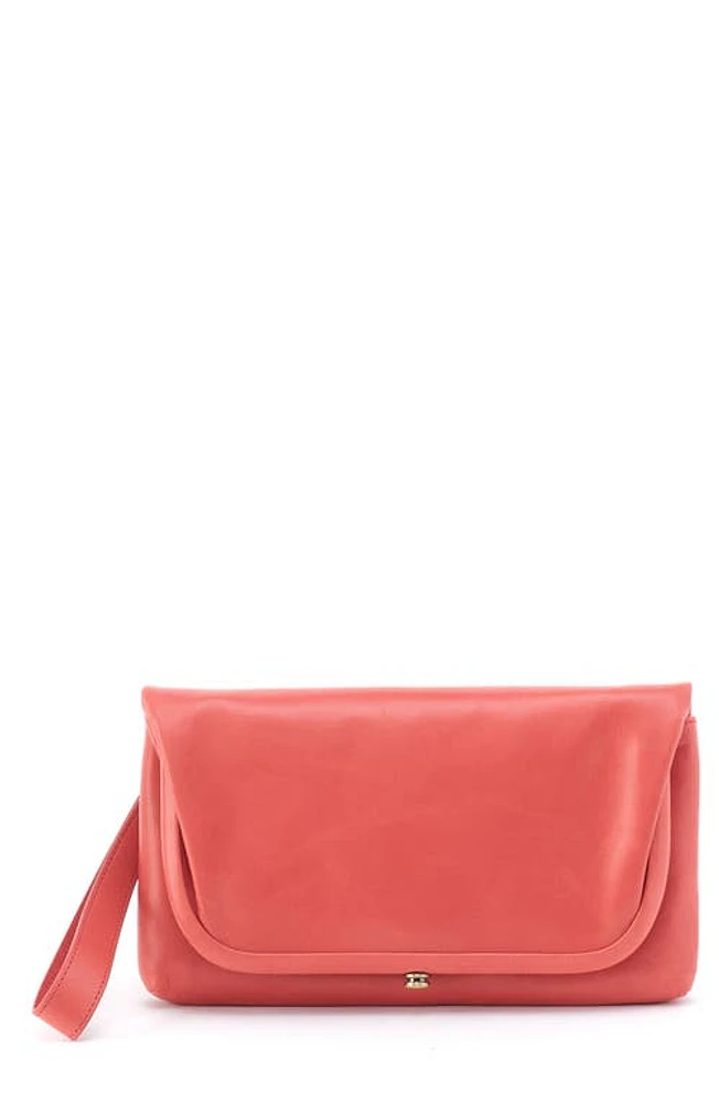 HOBO Lauren Leather Wristlet in Cherry Blossom at Nordstrom