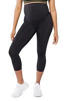 Ingrid & Isabel The Capri Maternity Leggings in Black at Nordstrom, Size X-Large