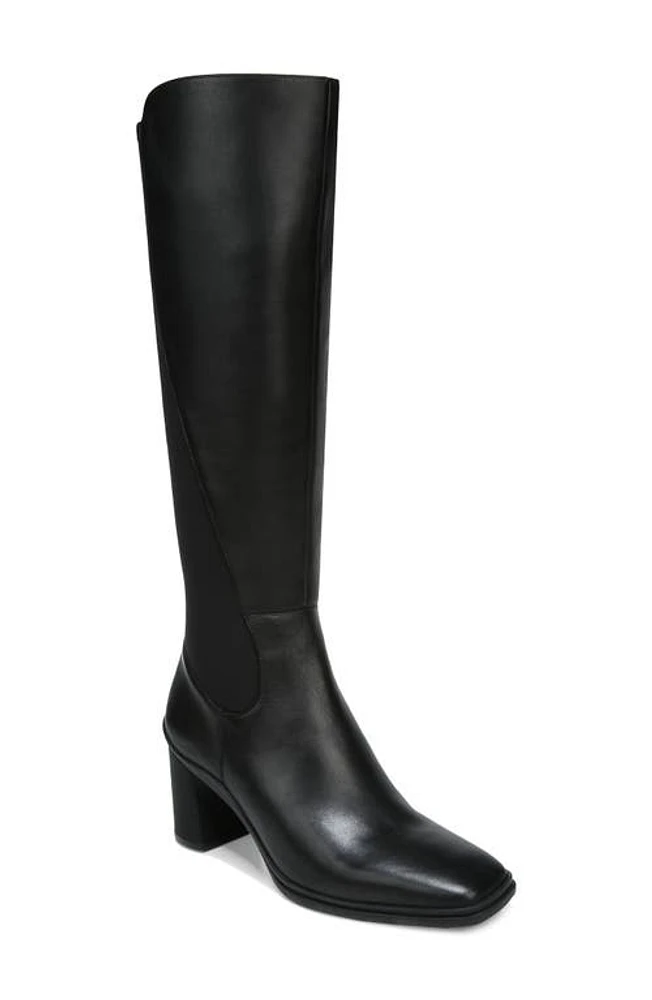 Naturalizer Axel Waterproof Knee High Boot Black Leather at Nordstrom,