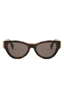 'Fendi First 53mm Cat Eye Sunglasses in Blonde Havana /Brown at Nordstrom