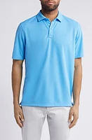 Johnston & Murphy XC4 Cool Degree Performance Golf Polo Light Blue at Nordstrom, R