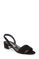 Manolo Blahnik Patopia Slingback Sandal Black at Nordstrom,