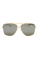 Grey Ant 60mm Dempsey Square Sunglasses in Gold/Silver at Nordstrom