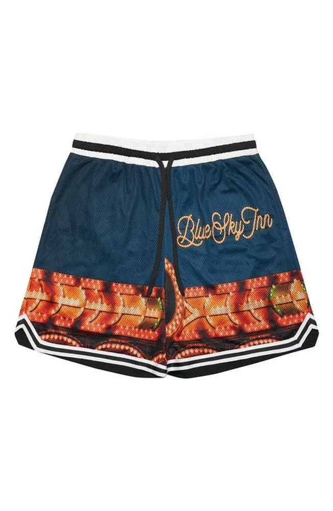 Blue Sky Inn Fun Park Mesh Basketball Shorts at Nordstrom,