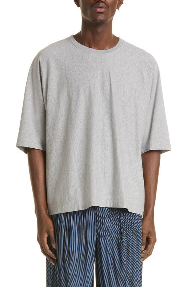 Homme Plissé Issey Miyake Men's Release-T Oversize T-Shirt in Gray at Nordstrom, Size 3