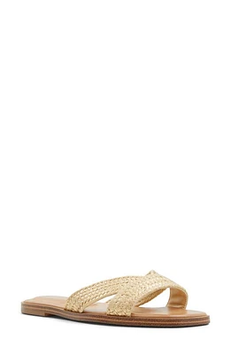 ALDO Caria Slide Sandal Gold at Nordstrom,