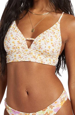 Billabong Sungazers Reversible Bikini Top Multi at Nordstrom,