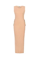 Nocturne Sequin Detailed Dress in Salmon at Nordstrom