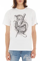 Cult of Individuality Trust Cotton Graphic T-Shirt White at Nordstrom,