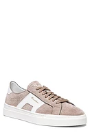 Santoni Double Buckle Inspired Sneaker Beige at Nordstrom,