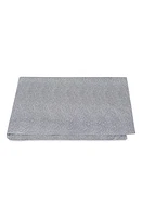 Matouk Jasper Cotton Sateen Fitted Sheet in Charcoal at Nordstrom