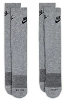 Nike Dri-FIT Everyday Crew Socks Particle Grey/Black at