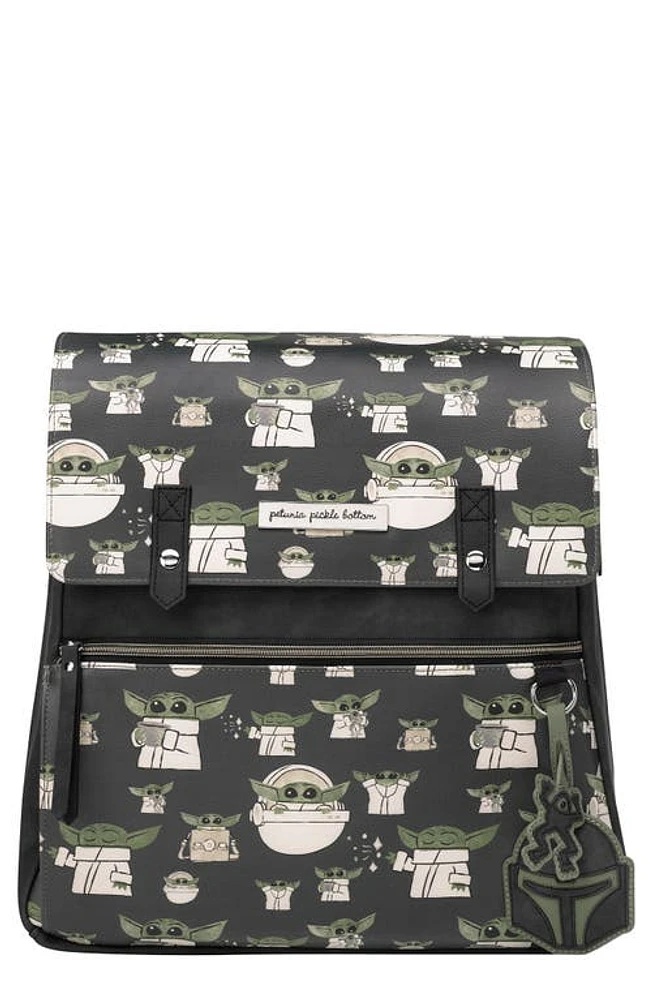 Petunia Pickle Bottom x Disney The Child Meta Diaper Backpack in Black at Nordstrom