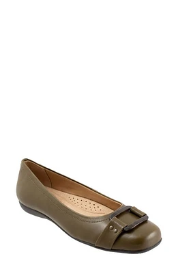 Trotters Sizzle Signature Flat - Multiple Widths Available Olive at Nordstrom,